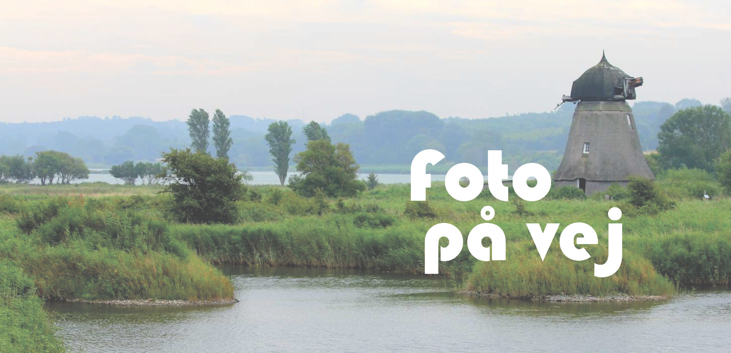 Foto på vej (Vitsø Mølle)