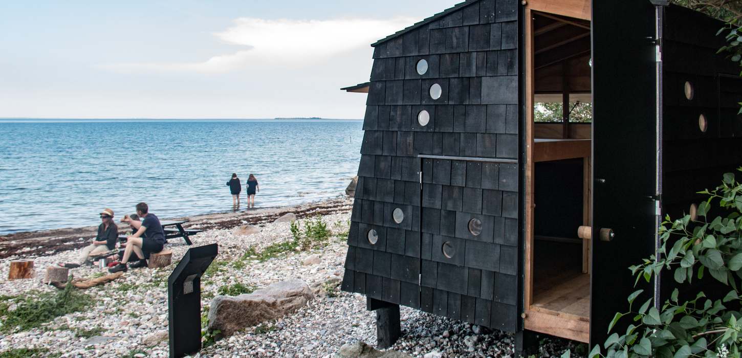 overnatning i shelter på ærø