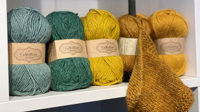 Ærøpigen forhandler garn og lokale produkter