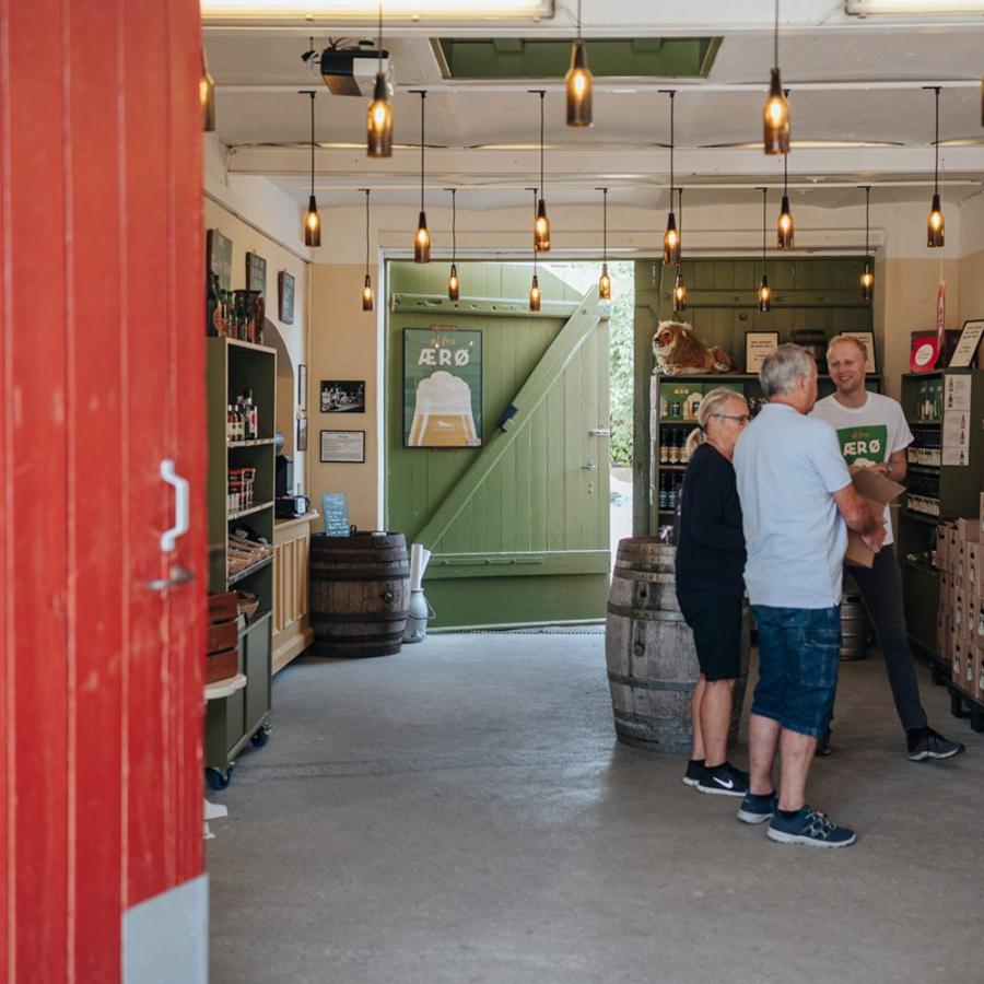 Ærø Bryggeri, butikken