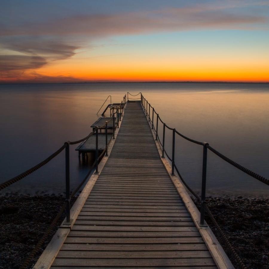 Søby Jørbæk Strand Natur Solnedgang