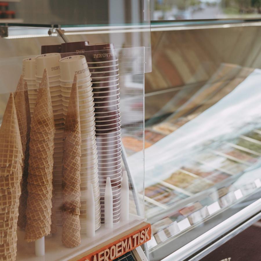 Ærø Ismageri, is, mad, drikke, ærøskøbing, sommer, forår