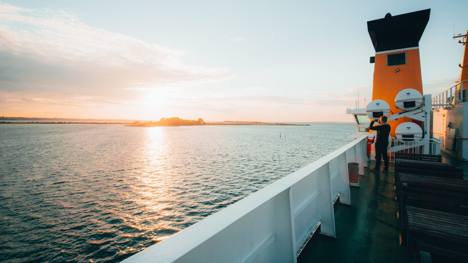 Færgeturen fra Ærøskøbing på Ærø