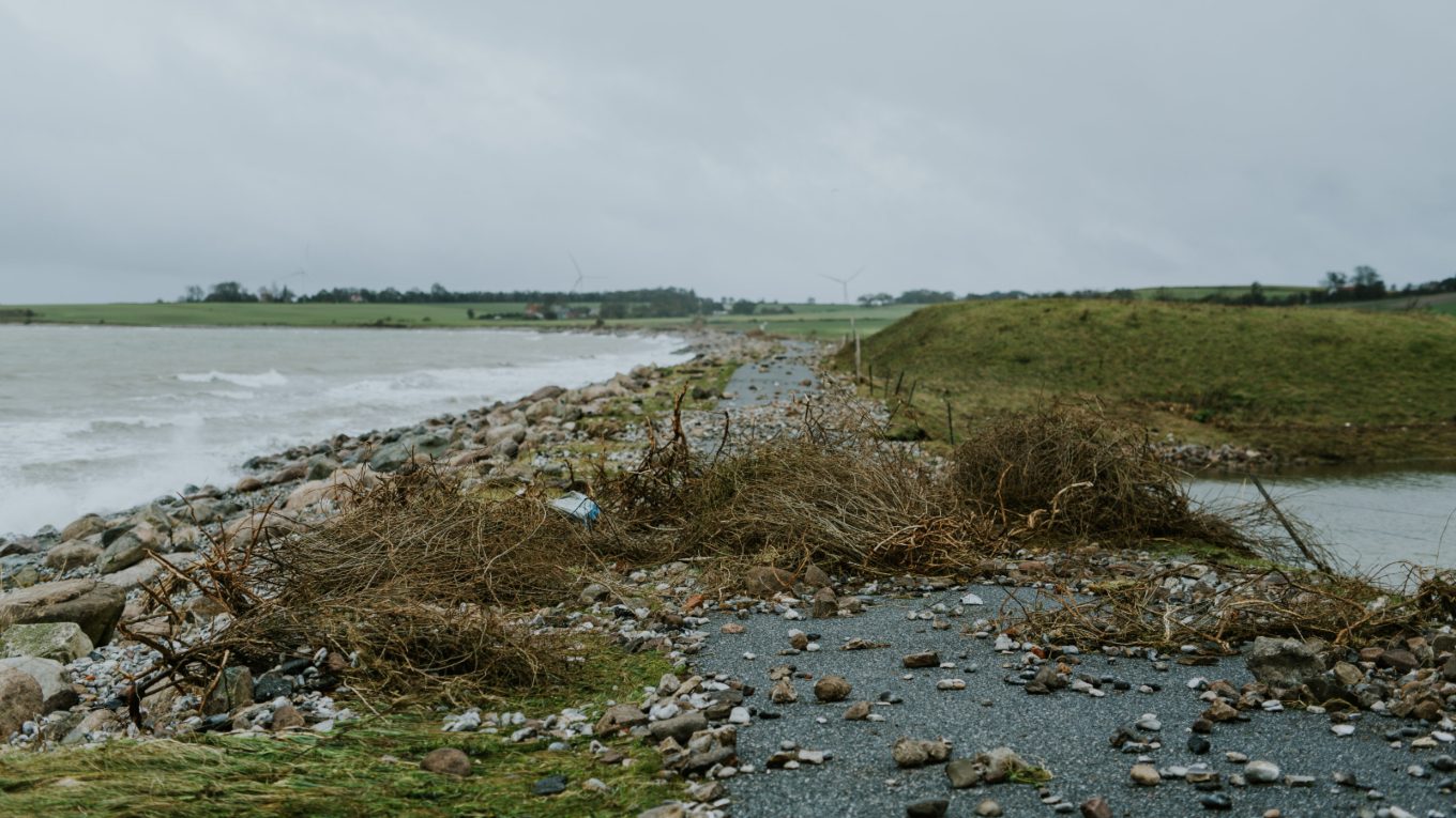 Da stormfloden ramte Ærø i oktober 2023