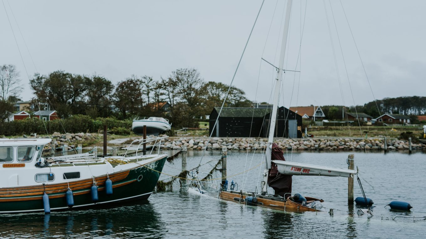 Da stormfloden ramte Ærø i oktober 2023