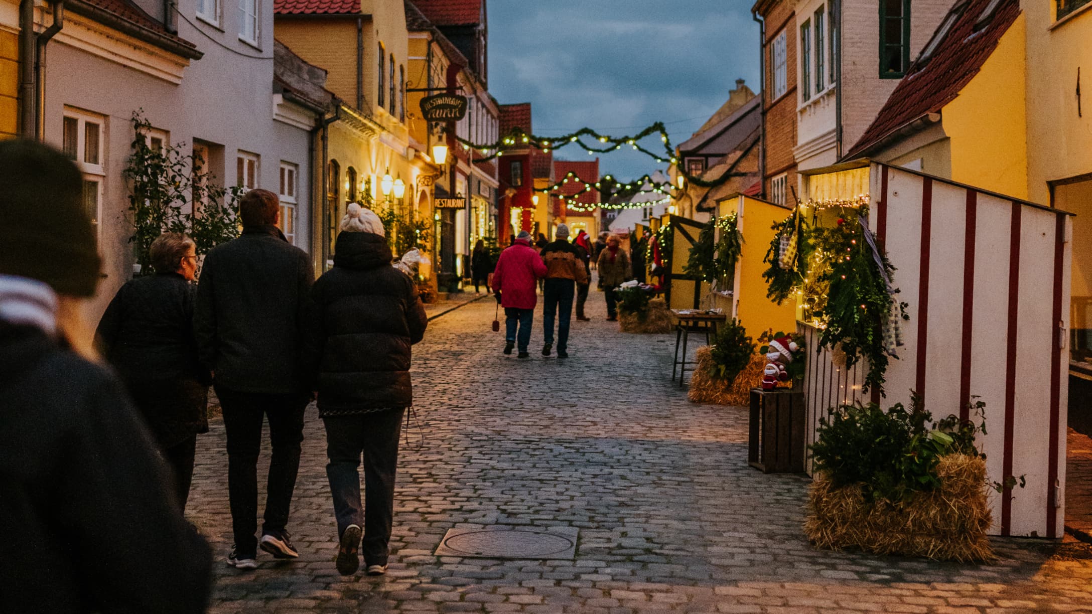 Julemarked i Ærøskøbing på Ærø
