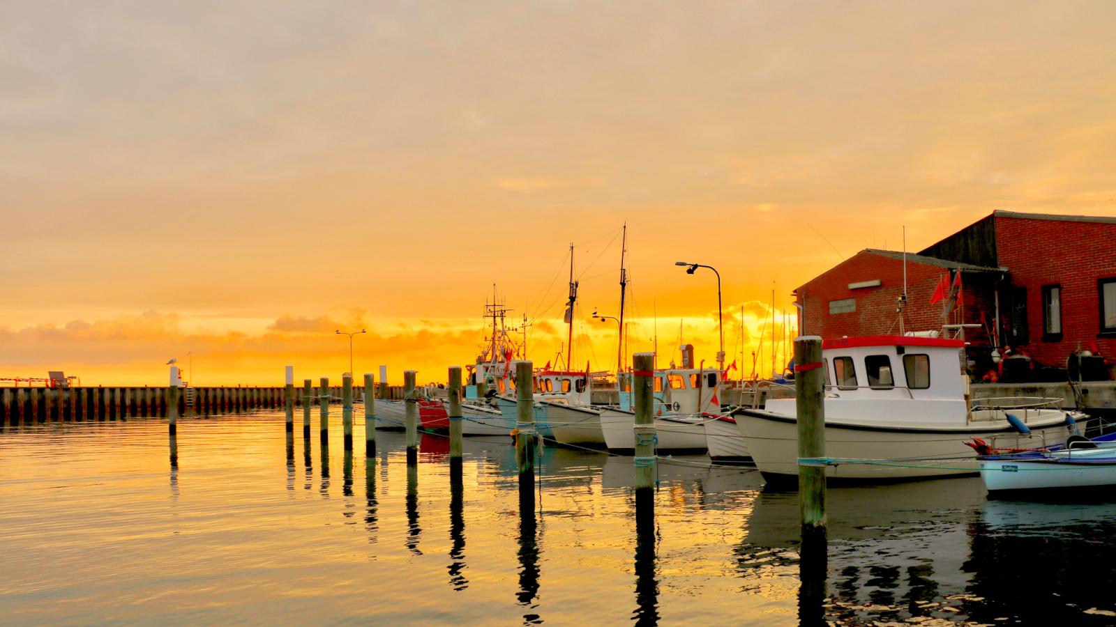 Søby Havn på Ærø