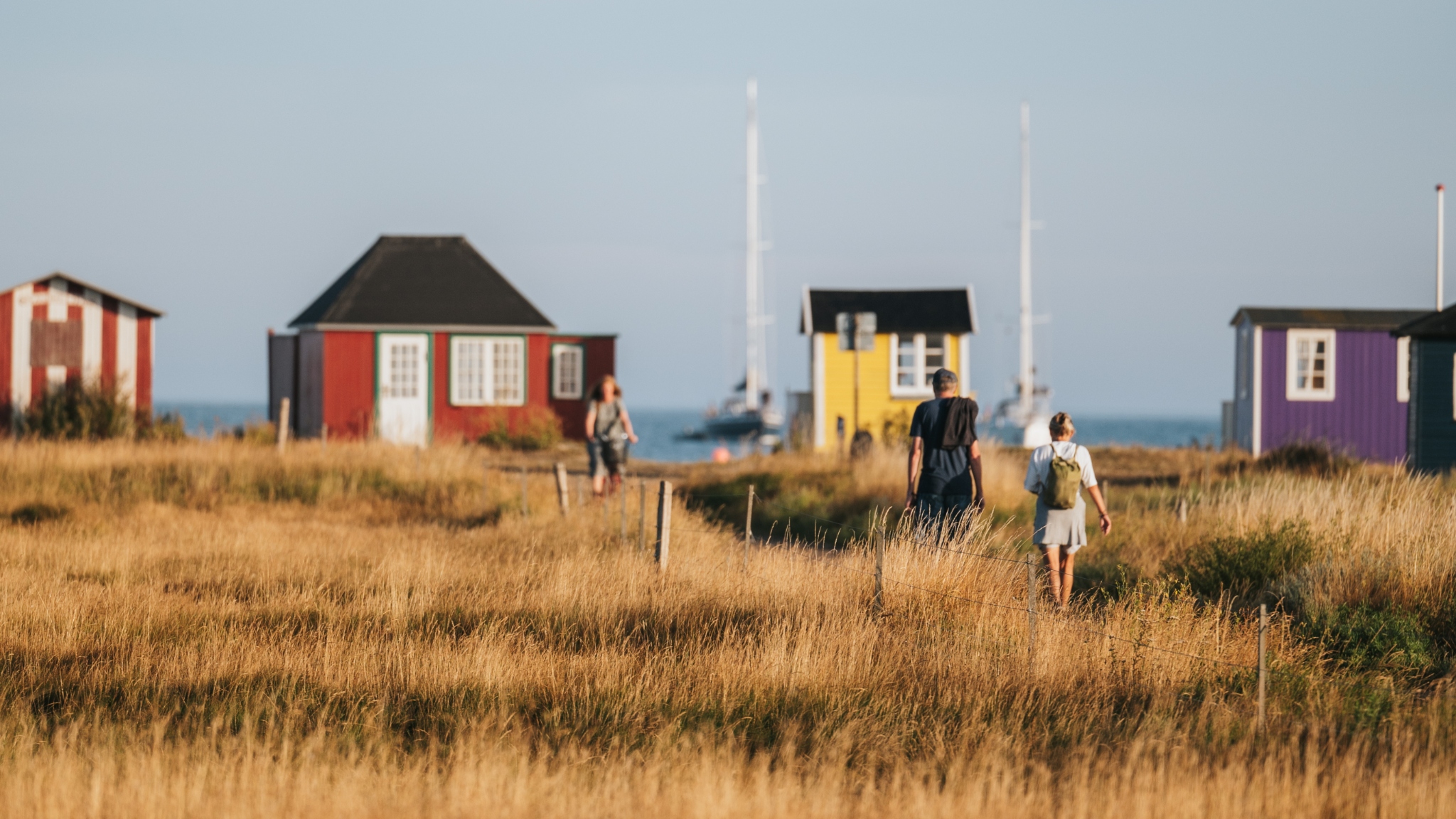 Badehusene på Ærø - kulturoplevelser på Ærø