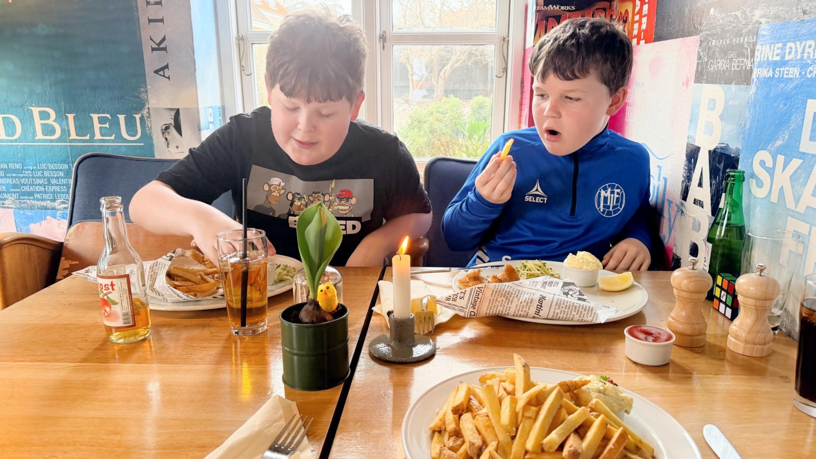 Spisesteder på Ærø, børnevenlige restauranter og cafeer på Ærø, Café Aroma i Ærøskøbing på Ærø