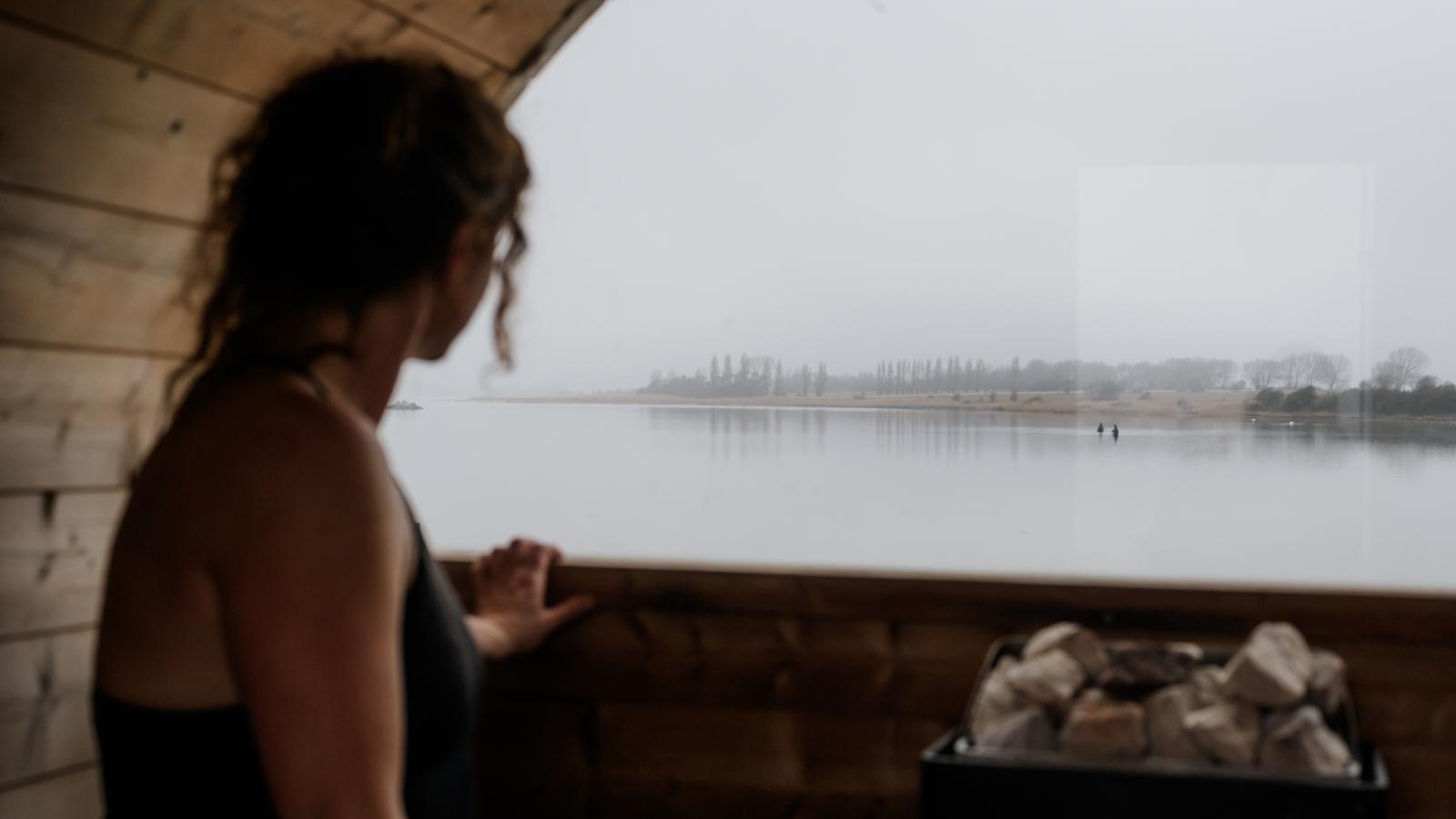 Sauna og vildmarksbad ved Kleven Havn på Ærø